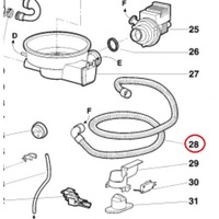Ariston Drain Hose A054869 C00054869 alternate image