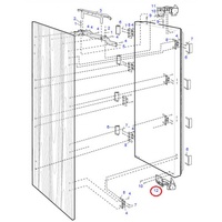 Electrolux Fridge Hinge 1450823 alternate image