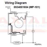 Electrolux Westinghouse Simpson Control Simmerstat 0534001654 MP101 alternate image