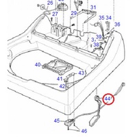 Electrolux Westinghouse Simpson Washing Machine Knock Off Lever 119245300 | SWT704 SWT605SA SWT604 SWT554 SWT552SA 22S750N 22S800L 36S605N 36S605M alternate image