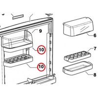 Fisher and Paykel Door Shelf 680 882690 alternate image