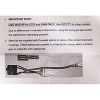 Fisher and Paykel Freezer Thermostat Harness kit 855377P | N388L/R N210L alternate image