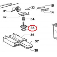 Fisher and Paykel Fridge Leveling Foot 818535 alternate image