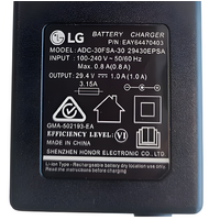 LG CordZero A9 Vacuum Battery Charger Adapter EAY64470403 alternate image