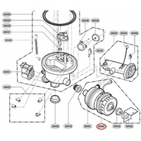 LG Dishwasher Wash Pump Assembly 5859DD9001A alternate image