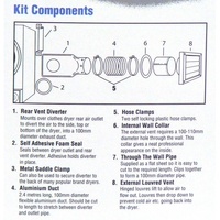 Universal Dryer Vent Kit DK4W alternate image