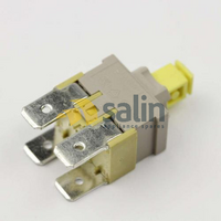 Dishwasher ON/OFF Power Switch 4 Pin Suit Technika, Baumatic P/N 674000300089 alternate image