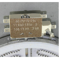 WESTINGHOUSE  SMEG Ego 165mm Ceran Top Hilight Hotplate # 374063522 PAK557W alternate image