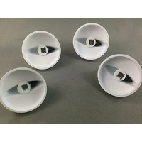 NEW WESTINGHOUSE CHEF ELECTROLUX STOVE UNIVERSAL KNOB PKT of 4 POH660W PHH285W alternate image