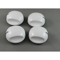 WESTINGHOUSE WHITE CONTROL KNOB Pkt4 POH660W PHH285W*00 GHH18W*04  0019777850 alternate image