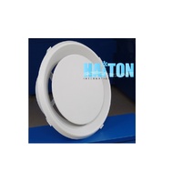 RD100 METAL ROUND DIFFUSER AIR DISC VALVE without neck 100mm(Neck)/176mm(Face) alternate image