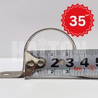 SADM35 35mm Metal Saddle Zinc Plated 25pcs alternate image