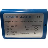 HT-DM0050E DAMPER MASTER /DAMPER ACTUATORS 240V 50Hz 6.0Watts 0.5N.m alternate image