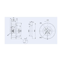 LXF-B355/100 415V BACKWARD CENTRIFUGAL FANS alternate image