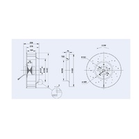 LXF-B450/160 240V BACKWARD CENTRIFUGAL FANS alternate image