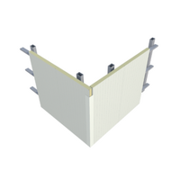PIR 100mm Thick x 1.1m Width x 0.5mm Steel x Custom Length | Metecno PIR Panels alternate image