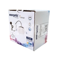 RS3A3-WDC IP54 8W Energetic Lighting LED Flush Downlight Tri-Colour alternate image