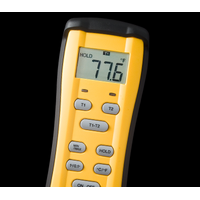 Fieldpiece ST4: Dual Temperature Meter in clear front case alternate image