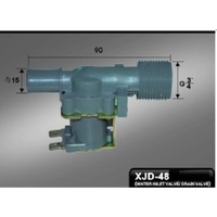 XJD-48 DISHWASHER WATER INLET/DRAIN VALVE 10L/m alternate image