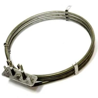 SMEG OVEN FAN ELEMENT TRIPLE RING 2700W ORIGINAL WITH BOLTS SA420X | 01-700101 alternate image
