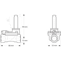 Industrial Controls - Pressure Regulators | Solenoid valve, EV220B, NC, G, 1/2, EPDM | PN: 032U7115 alternate image