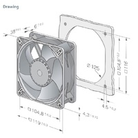Motors - EC | EBM-Papst Fan Ec Compact Axial | PN: ACI4420HHR-CT1 alternate image