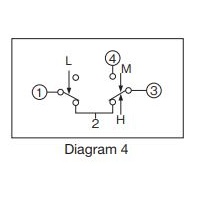 Mech Controls - Pressure | Dual Pressure Control Saginomya Manual Reset High | PN: DNSD306XM alternate image