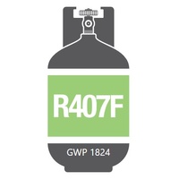 Refrigerant - R407F | R407F 50kg Cylinder | PN: H407F50 alternate image
