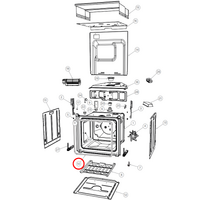 Fisher & Paykel Oven Door Seal | Suits: OB60SC7CEX2 81742-A OB60SC7CEW1 81494-A 80979-A 80979-B OB60SC7CEX1 81485-A 80948-A 80948-B OB60SC7LEX1 81491- alternate image