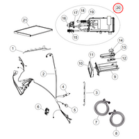 Fisher & Paykel Washing Machine Storage Tank Assembly | Suits: WD7560P1 (92237) WD8560F1 (93235)  alternate image