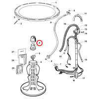 Fisher & Paykel Top Load Washing Machine Agitator Dispenser Cup | Suits: IW712 (92128-B) IW712 (93128-A) IW712 (93190-A) IW712 (93198-A)  alternate image