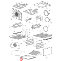 Fisher & Paykel Oven Enamel Baking Tray | Suits: OB60SLCX3 (80810-A) OB60SLCX3 (80810-B) OB60SLEX1 (80968-A) OB60SLMFX2 (80626-A) OB60SLMFX3 (80740-A) alternate image