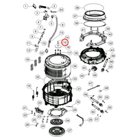 Fisher & Paykel, Haier Front Load Washing Machine Drum Cover Screw | Suits: HWM75-B12266 (61365-A) HWM85-B14266 (61364-A) HWX8040DW1 (61383-A)  alternate image
