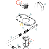 Genuine Asko Dishwasher Filter Basket – Complete Assy 465484 alternate image