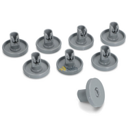 Genuine Electrolux Dishwasher Lower Rack Roller Kit Of X8  50286965-00/4 alternate image