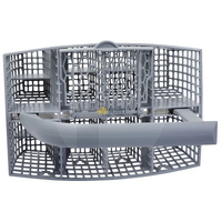 Genuine Asko Dishwasher Cutlery Basker Assembly With Lid and Handle 428811 alternate image
