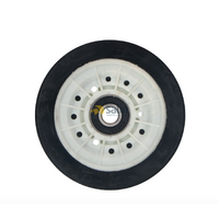 GENUINE SMEG DRYER DRUM PULLEY RUBBER ROLLER WHEEL ASSEMBLY ASC72S alternate image