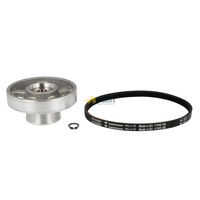 GENUINE SMEG DRYER MOTOR FAN PULLEY AND BELT REPAIR KIT SACD7 alternate image