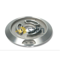 GENUINE SMEG STOVE GAS COOKTOP BURNER SET ASSEMBLY CIR60XS3 alternate image