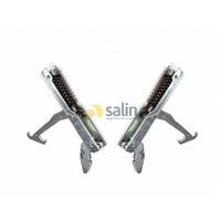GENUINE SMEG OVEN DOOR HINGES COMPLETE ASSEMBLY WITH SUPPORTS  SI850X SIL250EB alternate image