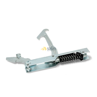 x2 GENUINE SMEG OVEN DOOR HINGES COMPLETE ASSEMBLY WITH SUPPORTS CX61EAG CX61EVX alternate image