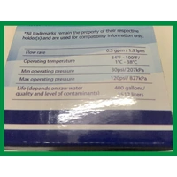 REPLACEMENT Electrolux Side by Side Fridge Water Filter ESE6078SA ESE6078WA alternate image