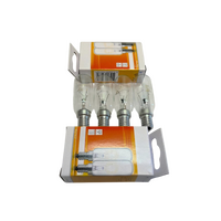 4 X BOSCH FRIDGE REFRIGERATOR LAMP LIGHT BULB GLOBE KAD62V40AU/01 KAD62V40AU/02 alternate image