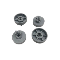 4 X SMEG DISHWASHER LOWER BOTTOM BASKET WHEEL DWAU6D15XT DWAU6D15XT3 DWAUP364X alternate image