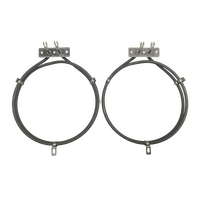 2 X SMEG OVEN FAN FORCED ELEMENT CS9GMBHA CS9GMMNA CS9GMNA CS9GMNHA CS9GMXA alternate image