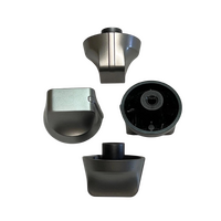 4 X CHEF 915 GAS COOKTOP SILVER CONTROL KNOB GHS915S*50 alternate image