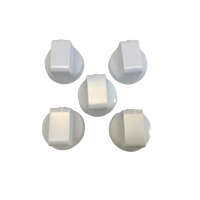 5 X CHEF 607 GAS COOKTOP WHITE CONTROL KNOB GHC607W alternate image