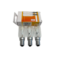 3 X BOSCH FRIDGE REFRIGERATOR LAMP LIGHT BULB GLOBE KAD62V40AU/03 KAD62V40AU/04 alternate image