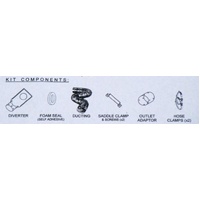 Simpson Westinghouse Electrolux Dryer Ventilation Ducting Kit - DVK004 alternate image