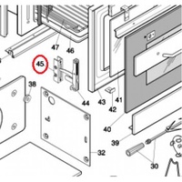 Ariston Oven Roller Support A049938 C00049938 alternate image
